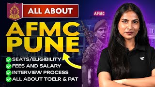 All About AFMC Pune 🔥  How to get Admission in AFMC Pune   AFMC Cutoff NEET 2024 🎯 [upl. by Alemrac382]