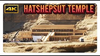 HATSHEPSUT TEMPLE Luxor 4K Valley of the Kings  Queens Mortuary Tomb Pharaoh  Egypt [upl. by Namas]