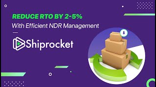 Reduce RTO and NonDelivery With Shiprocket  NDR Management  Automated NDR Management Solution [upl. by Early]