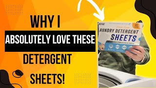 Review of Active Laundry Detergent Sheets [upl. by Yelnahs]