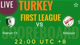 Bodrum FK VS Boluspor TURKEY First League 2024 LIVE SCORE [upl. by Leirea452]