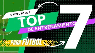 ✅ EJERCICIOS DE FÚTBOL 7 Entrena lo imprescindible para ganar [upl. by Eirok627]