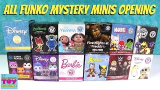 Funko Vinyl Figure Palooza Opening Disney Barbie WWE Moana  PSToyReviews [upl. by Hecht886]