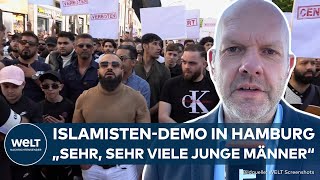 MUSLIM INTERAKTIV quotDas zeigt ja dieses Perfidequot Islamisten fordern Rechtsstaat in Hamburg heraus [upl. by Enamart]