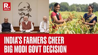 Union Cabinet Approves MSP For 14 Crops Modi Govt Going All Out To Uplift Farmers Lives  Details [upl. by Wendin10]