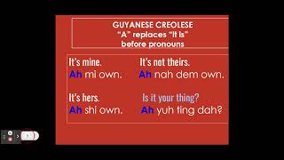 Learn Guyanese Creole lesson 2 [upl. by Ahsitnauq163]