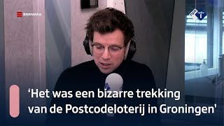 Pieter Derks Het was een bizarre trekking van de Postcodeloterij in Groningen  NPO Radio 1 [upl. by Gladys]