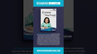 Resumen del libro quotEl diario de Ana Frankquot de Ana Frank resumen biografia guerra historia [upl. by Asilram]