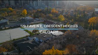 3Storey CustomBuilt Home in 129 7 Avenue NE Calgary [upl. by Saul]