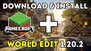 How To Download amp Install World Edit In Minecraft 1202 [upl. by Ramberg]