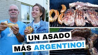 Asado Argentino en Canadá con Familia [upl. by Ring]