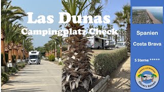 Las Dunas Campingplatz Check Spanien [upl. by Srednas493]