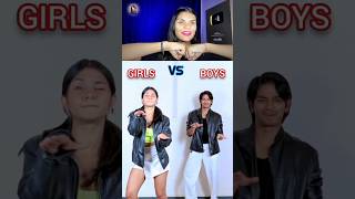 GIRLS VS BOYS DANCE 16 song dance short [upl. by Risan]