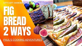 How to make Fig Bread recipe 2 ways [upl. by Hsejar]