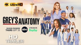 Greys Anatomy Season 21 Official Trailer 2025 4K HDR [upl. by Conger]