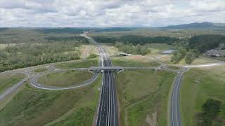 Gympie Bypass Flyover [upl. by Ahsilyt763]