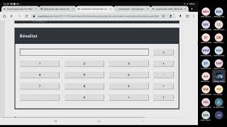 25 JavaScript Exercice Calculatrice Numérique  eval [upl. by Lisabet995]