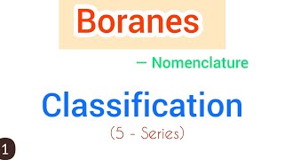 What are boranes classify them with examples   simplified [upl. by Mhoj265]