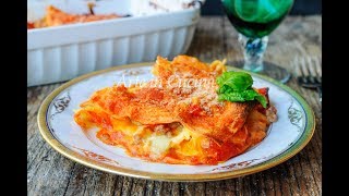 LASAGNA ZUCCA E SALSICCIA GRATINATA [upl. by Rosy]