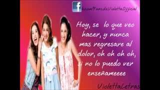 Letra Junto A Ti ViolettaFrancesca y Camila MartinaLodovica y Candelaria HD [upl. by Akire]