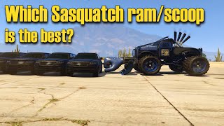 Which Sasquatch ramscoop is the best  GTA V [upl. by Yraeht]