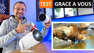 54€ ❤️ Test du vidéoprojecteur HY300 [upl. by Trbor]