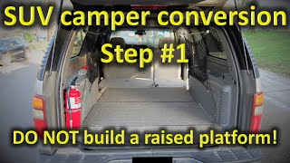 Turn your SUV into a camper [upl. by Timmie193]