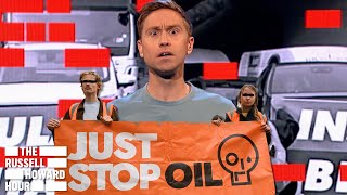 Did These Protesters Go Too Far  The Russell Howard Hour [upl. by Edgardo]