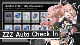 Zenless Zone Zero Auto Daily CheckIn ZZZHoYoLab Auto CheckIn [upl. by Cello]