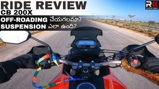 Honda CB200X Genuine RIDE REVIEW Acceleration amp ABS Test Its smooth BUT Who should consider it [upl. by Naitsabes267]