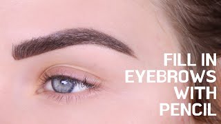 How I Fill In My Microbladed Eyebrows [upl. by Carolyne682]