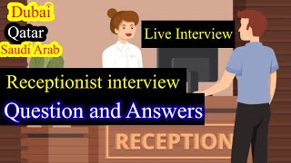 Receptionist interviews questions and answers  Receptionist Job interview questions  reception int [upl. by Tracie416]