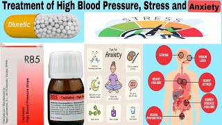 Dr Reckwege R85 High Blood Pressure Drop Uses In Hindi  Treatment of BP Anxiety and Stress  R85 [upl. by Keil]