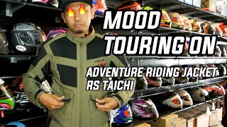 RS TAICHI RSJ340 KOMPASS AIR JACKET  JACKET REVIEW  ADVENTURE RIDING JACKET 2024 [upl. by Pike]