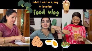 Foodvlog  What I eat in a day  shooting location  Manve Surendran  Chimneyvlogs [upl. by Angle]