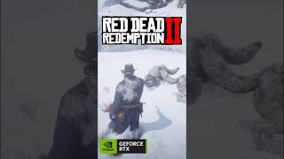 WOLF ATTACK ON ME  RDR2  INVIDIA GEFORCE RTX  ULTRA REALISTIC GRAPHICS 4K shorts viral rdr2 [upl. by Nabetse]