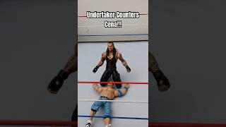 INSANE Tombstone Piledriver Reversal 😨 wwe johncena [upl. by Akemot]