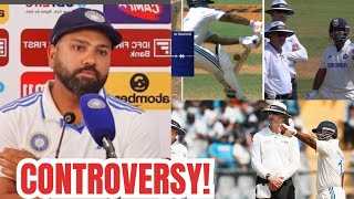 Rishabh Pant Wicket 😰 CONTROVERSY  Cricketers React  😡 India Vs New Zealand Test News Facts [upl. by Avihs]