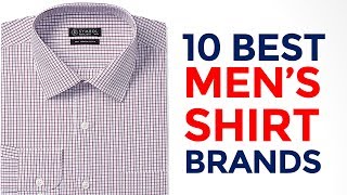 10 Best Shirt Brands for Mens in India with Price Range  Top 10 Formal Shirt Brands  2017 [upl. by Woodruff173]