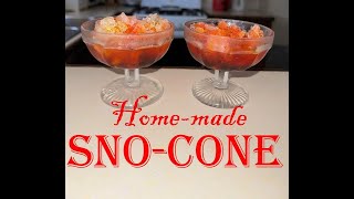 How to make SNOCONE [upl. by Grissel]