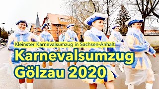 Karnevalsumzug Gölzau 2020 [upl. by Ttcos]