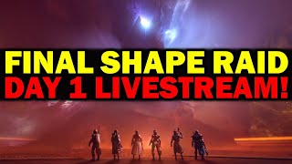 🔴 NEW FINAL SHAPE RAID GAMEPLAY  Worlds First Race [upl. by Enehpets]