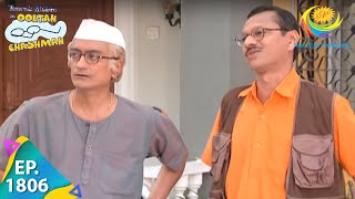 Taarak Mehta Ka Ooltah Chashmah  Episode 1806  Full Episode [upl. by Nanete]