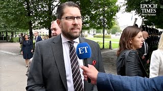 Åkesson quotStrandhäll kan ägna sig åt annat än politikquot [upl. by Knute]