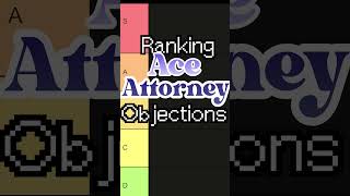 Ranking Ace Attorney Objection Sound Effects aceattorney apollojustice objection [upl. by Weathers]