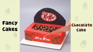 KitKat Chocolate Box Cake Decorating Idea [upl. by Siulegroj]