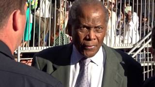 Sidney Poitier at In The Heat of the Night Premier  TCM Classic Movie Festival [upl. by Ennirok]