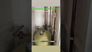 Vaillant boiler install [upl. by Htinnek842]