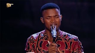 Idols SA Season 12  Top 3  Thami Make You Feel My Love [upl. by Ahsenev]