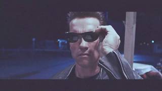 Terminator 2 1991  Bar Scene Music Clip [upl. by Rogerson]